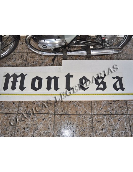 Anagrama Montesa Negro 1,5 metros ref. 1497