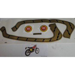 Joc complet d'adhesius Montesa Enduro 74-125 L de l'any 1982