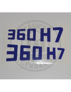 Anagram adhesive side plate Montesa Enduro 360 H7