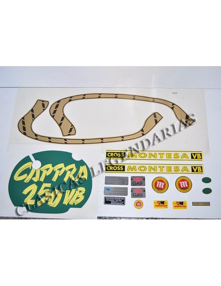 Valid adhesive anagrams kit for Montesa Cappra 250 VB