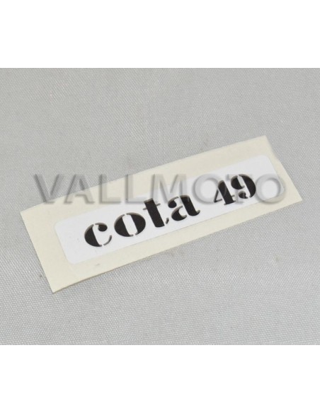 Anagrama Cota 49 blanco ref.2020061
